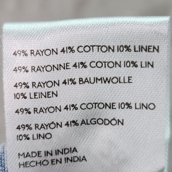 Free People Offbeat Pull On Shorts Womens XL Navy Ditsy Daisy Boho Fesitval New - Picture 8 of 11